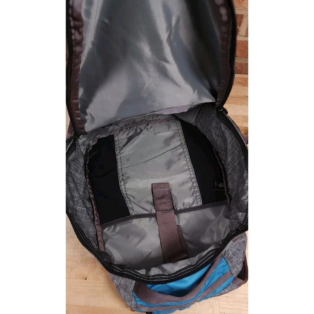 Timbuk2 Gray Blue Backpack Medium Travel‎ Bag